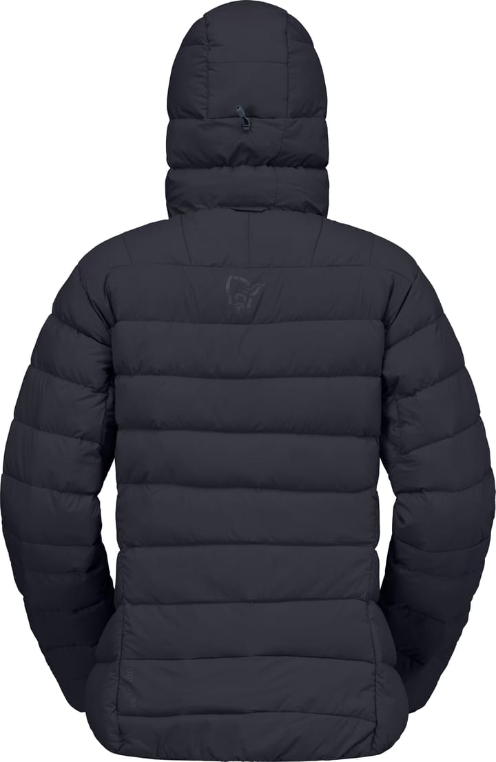 Norrøna Women's Femund Down700 Zip Hood Caviar Black Norrøna