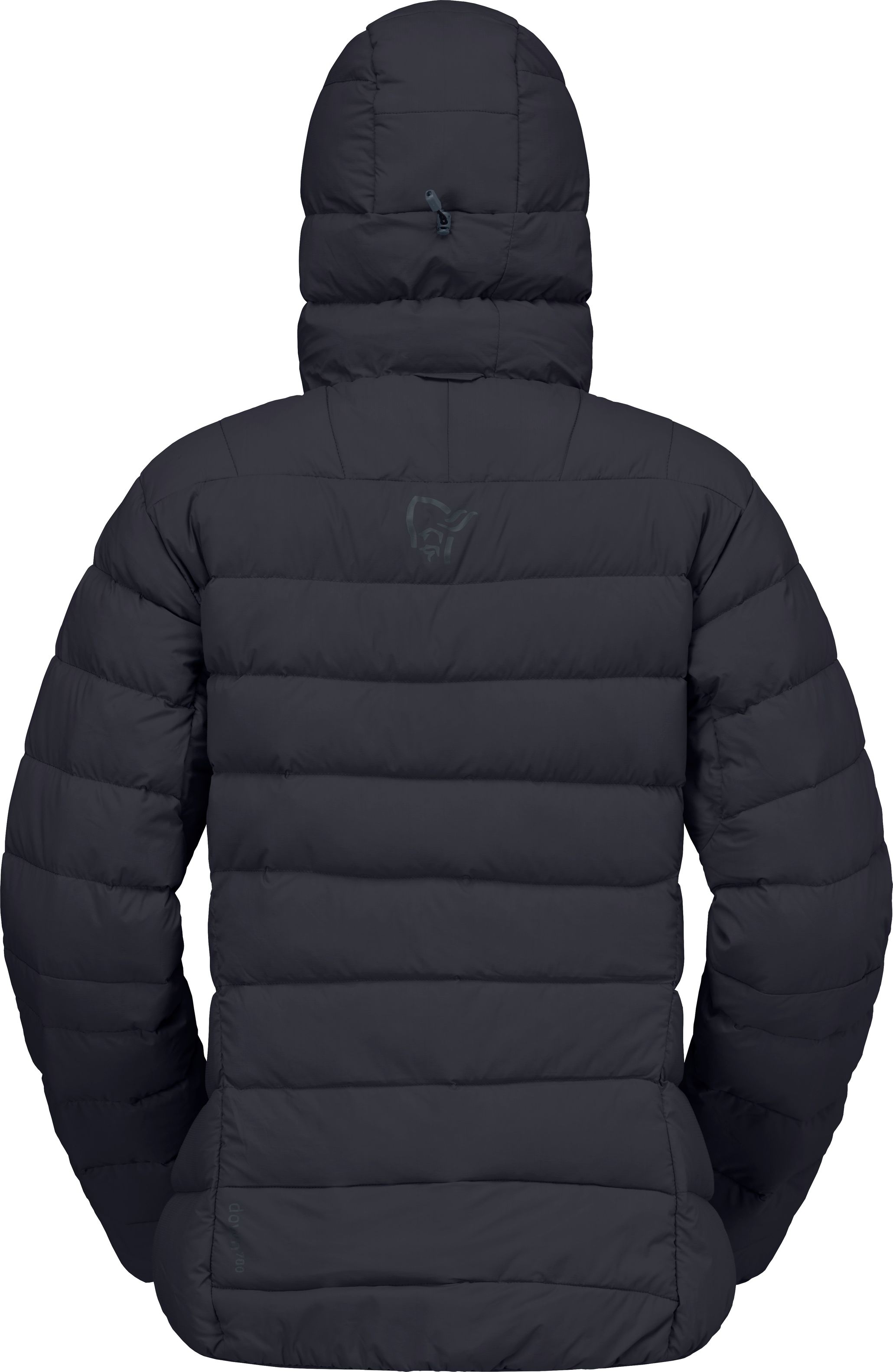Norrøna Women's Femund Down700 Zip Hood Caviar Black
