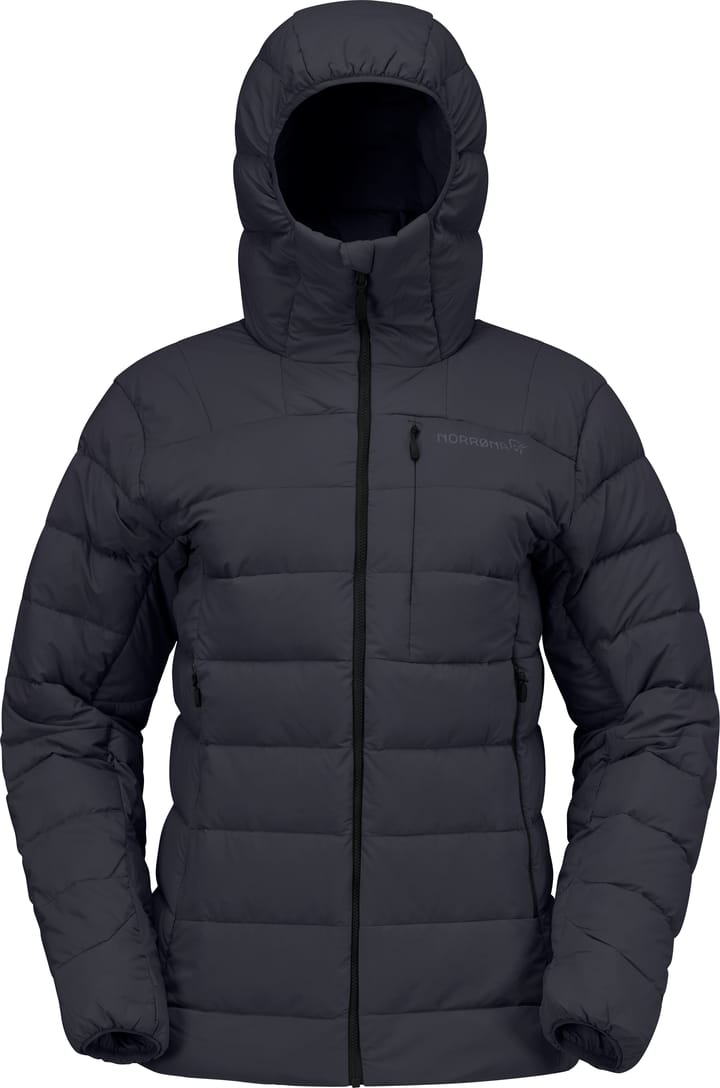 Norrøna Women's Femund Down700 Zip Hood Caviar Black Norrøna