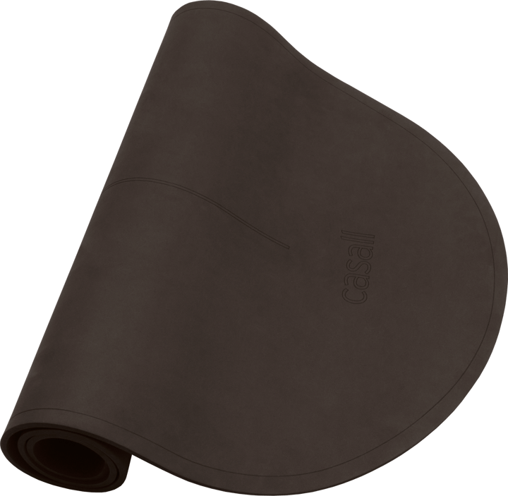 Casall Oval Pilates And Training Mat 8mm Dark Brown Casall