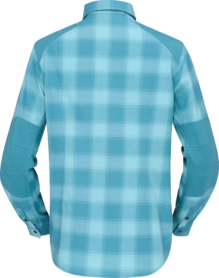 Norrøna Women's Femund Flannel Shirt Brittany Blue Norrøna