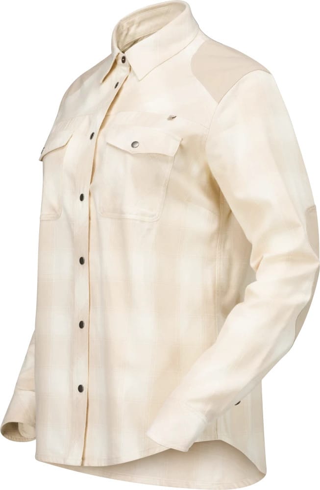 Norrøna Femund Flannel Shirt W'S Snow White Norrøna