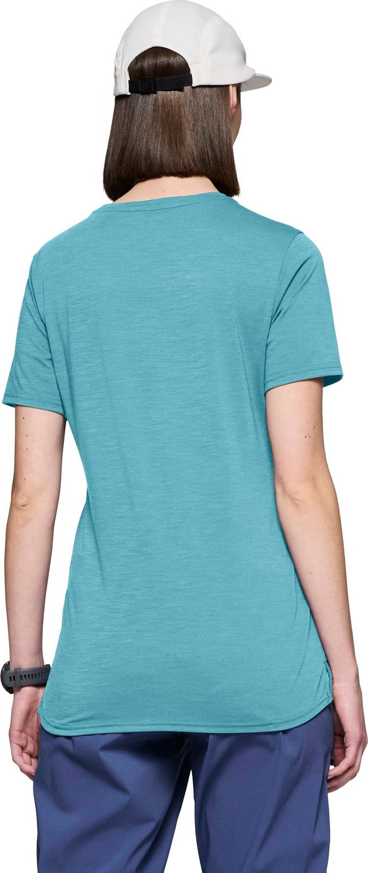 Norrøna Women's Femund Equaliser Merino T- Shirt Brittany Blue Norrøna