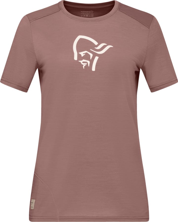 Norrøna Women's Femund Equaliser Merino T- Shirt Grape Shake Norrøna