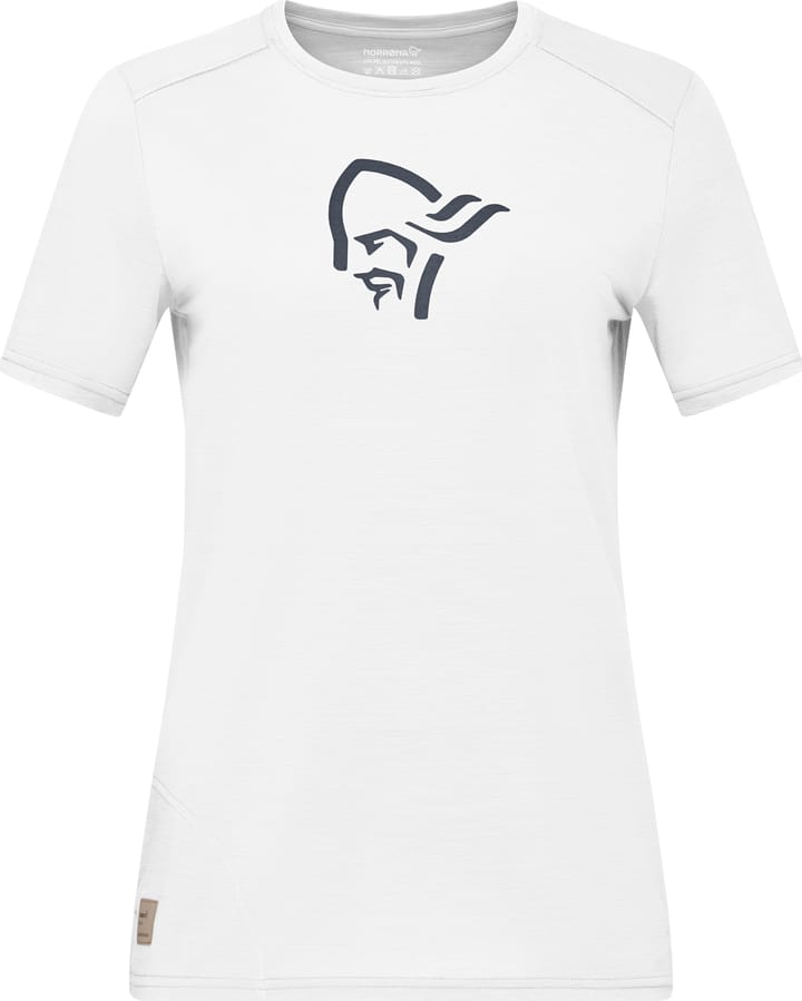 Norrøna Women's Femund Equaliser Merino T- Shirt Snow White Norrøna
