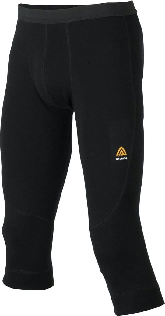 Aclima WarmWool 3/4 Longs Man Jet Black Aclima