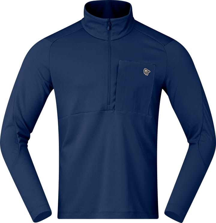Norrøna Men's Femund Warm1 Half-Zip Indigo Night Norrøna