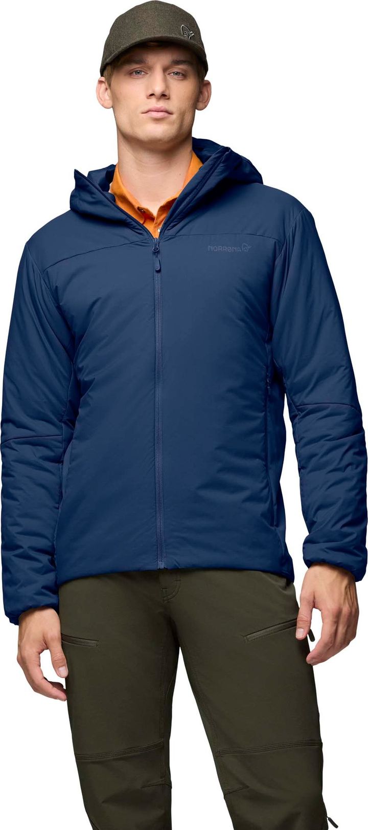 Norrøna Men's Femund Thermo60 Zip Hood Indigo Night Norrøna
