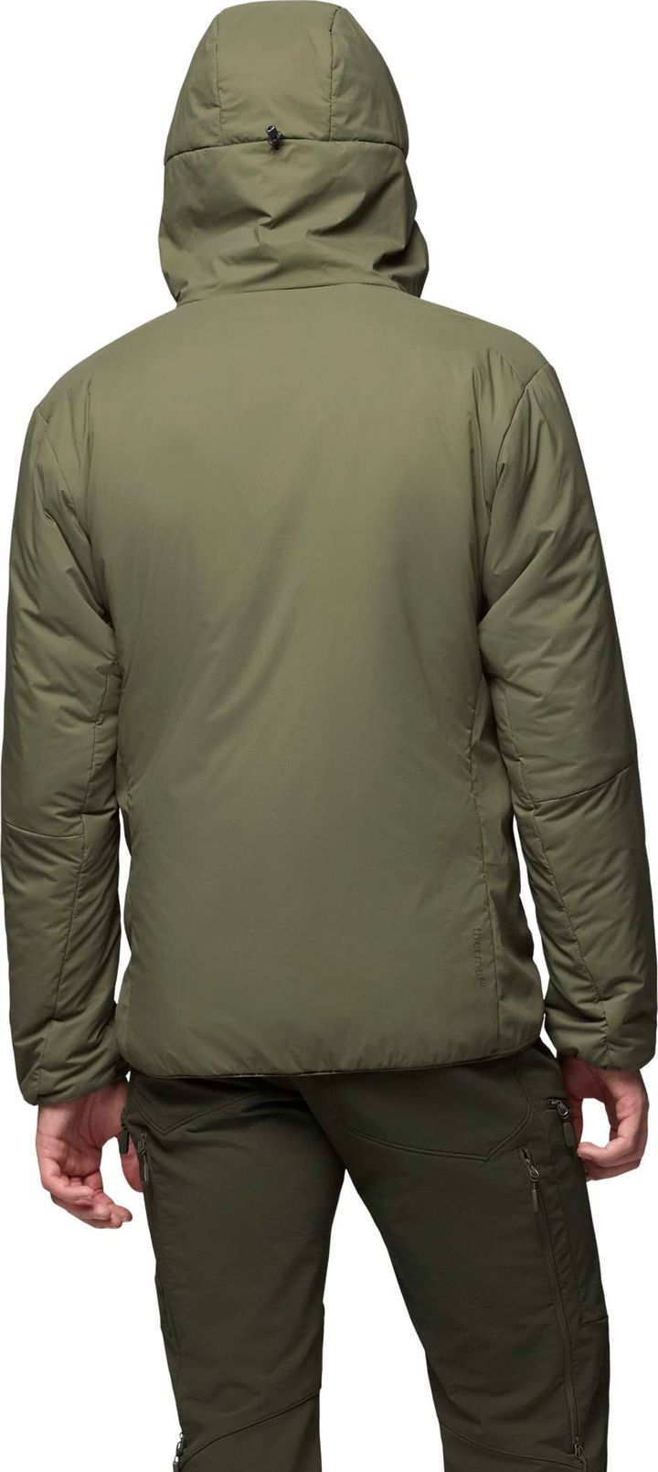 Norrøna Men's Femund Thermo60 Zip Hood Olive Night Norrøna