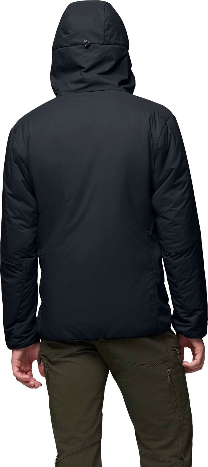 Norrøna Men's Femund Thermo60 Zip Hood Caviar Black Norrøna