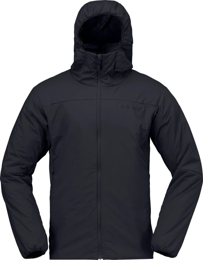 Norrøna Men's Femund Thermo60 Zip Hood Caviar Black