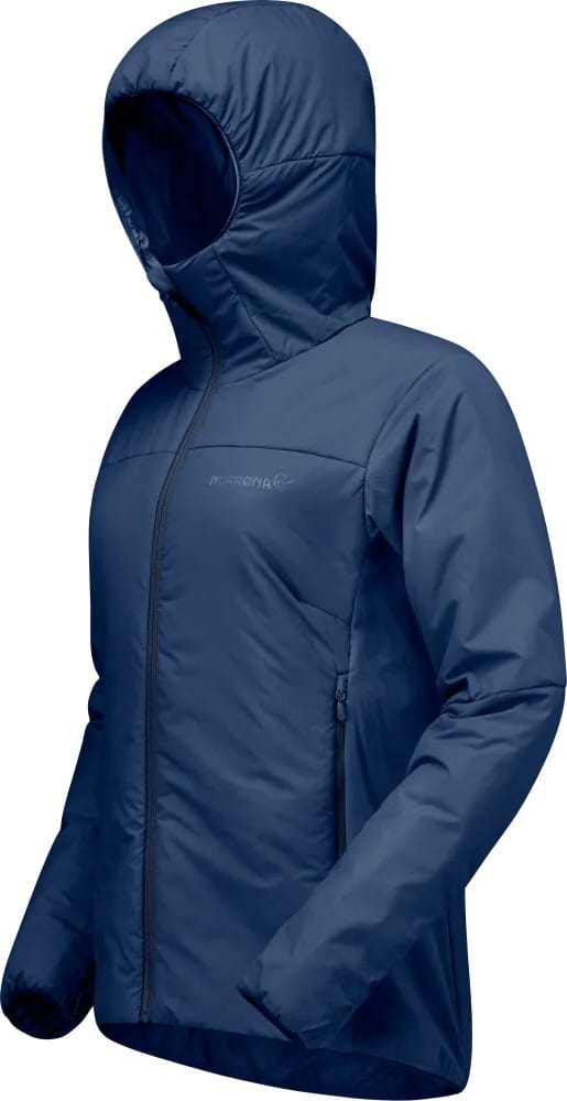 Norrøna Womens' Femund Thermo60 Zip Hood Indigo Night Norrøna