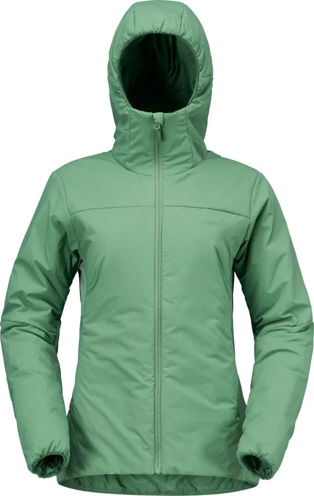 Norrøna Womens' Femund Thermo60 Zip Hood Dark Ivy