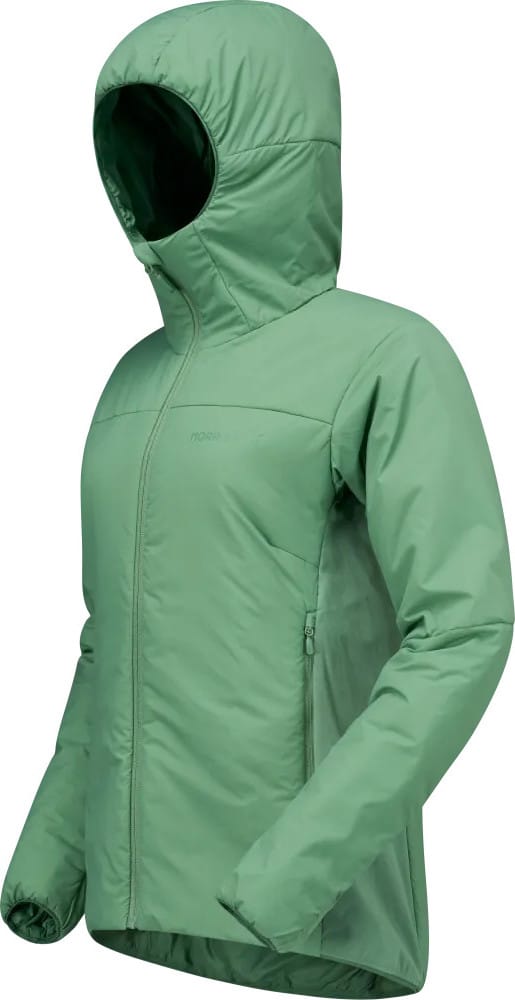 Norrøna Womens' Femund Thermo60 Zip Hood Dark Ivy Norrøna