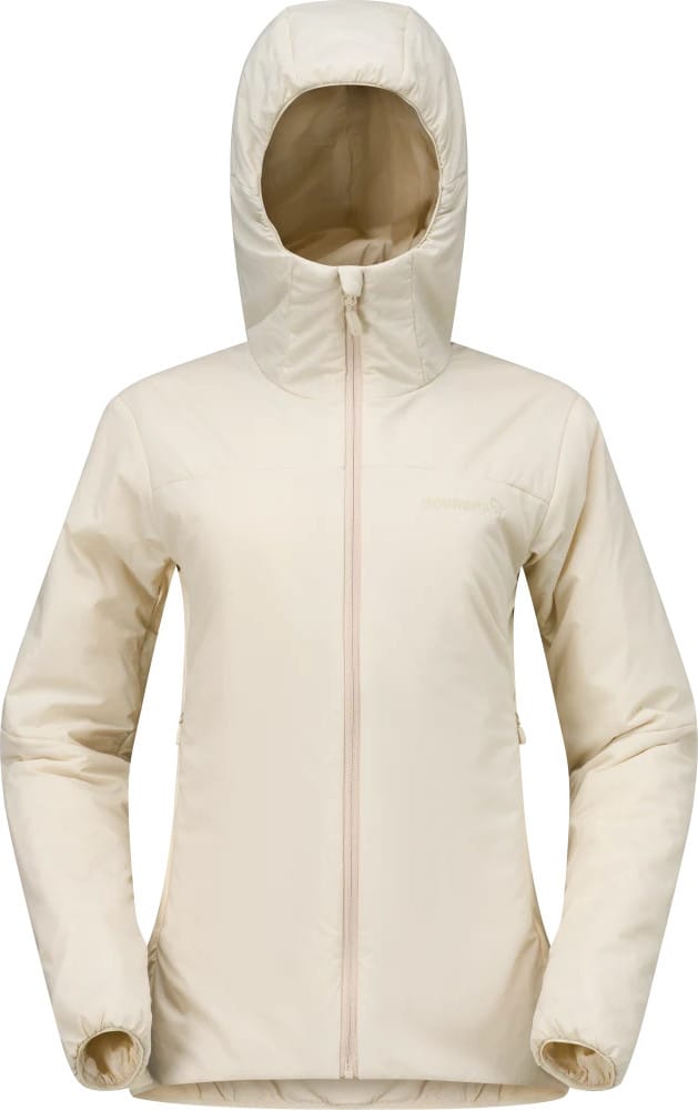 Norrøna Womens' Femund Thermo60 Zip Hood Oatmeal Norrøna