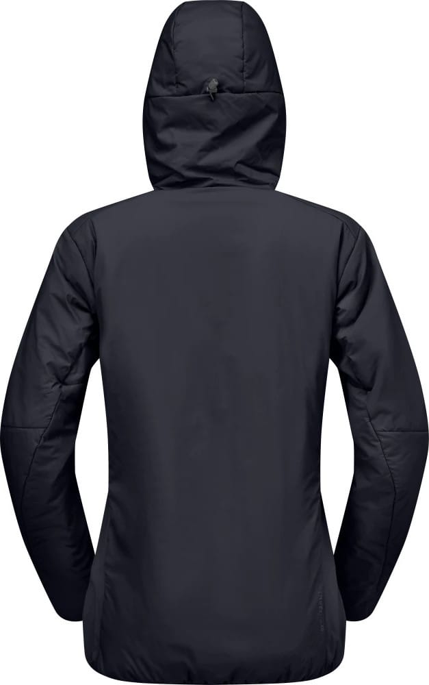 Norrøna Womens' Femund Thermo60 Zip Hood Caviar Black Norrøna