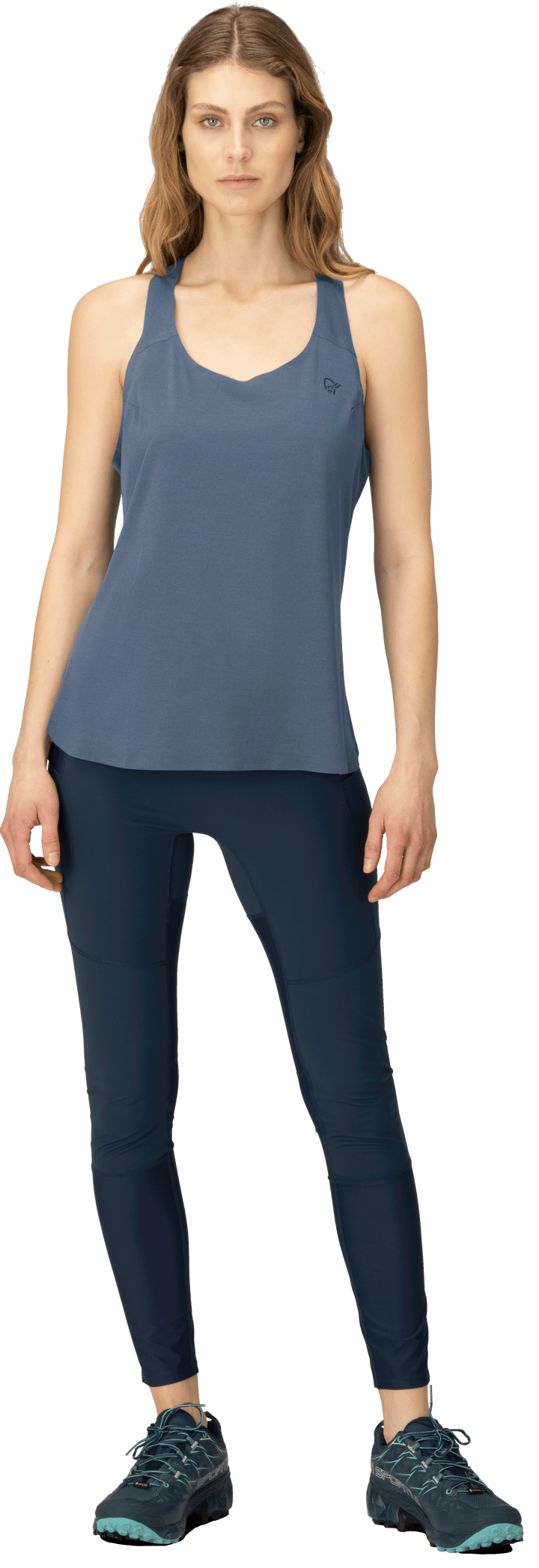 Norrøna Women's Femund Tech Singlet Vintage Indigo Norrøna