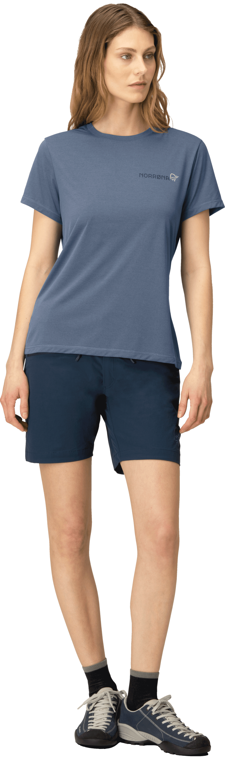Norr�øna Women's Femund Tech T-Shirt Vintage Indigo Norrøna