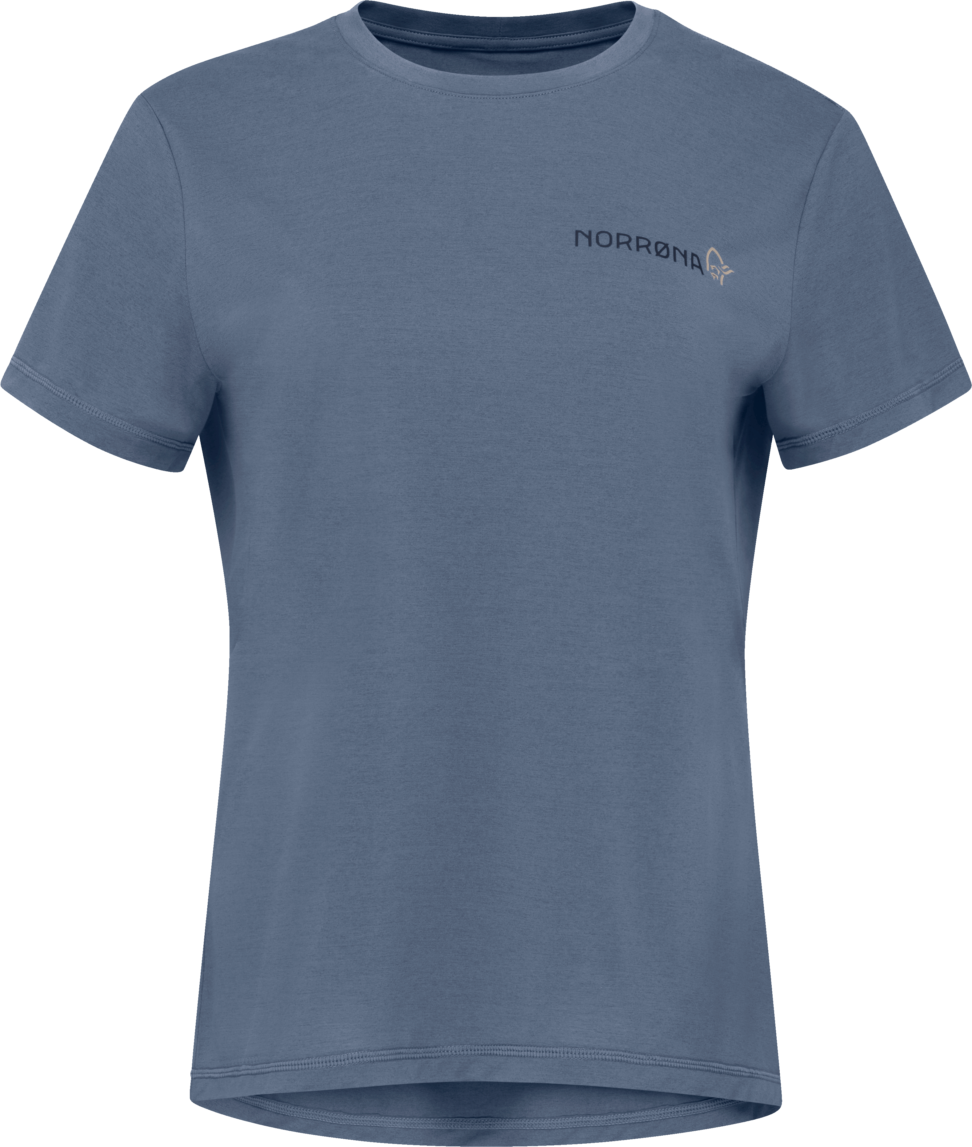 Norrøna Women's Femund Tech T-Shirt Vintage Indigo Lyhythihaiset paidat XS
