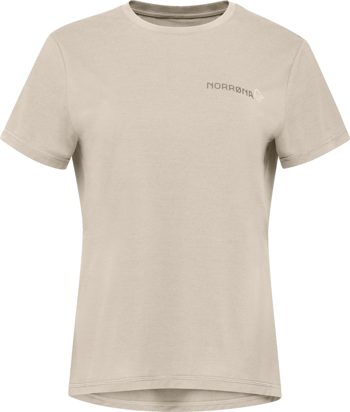 Norrøna Women's Femund Tech T-Shirt Oatmeal Norrøna