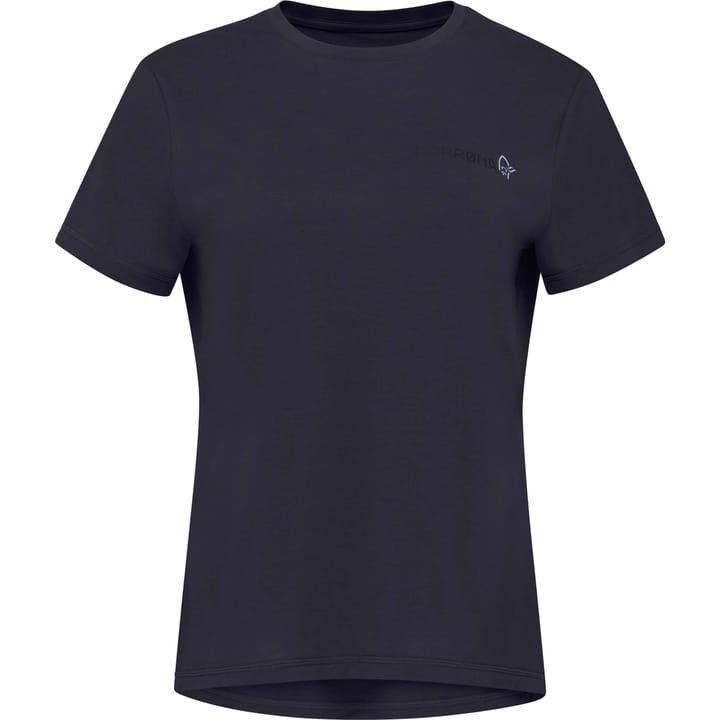 Norrøna Women's Femund Tech T-Shirt Caviar Black Norrøna