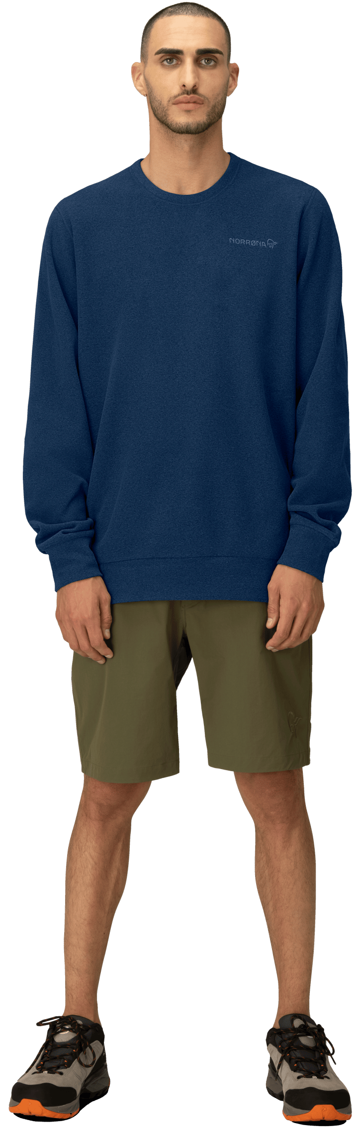 Norrøna Unisex Femund Warm2 Crew Neck Indigo Night Norrøna Norrøna Unisex Femund Warm2 Crew Neck Indigo Night Norrøna
