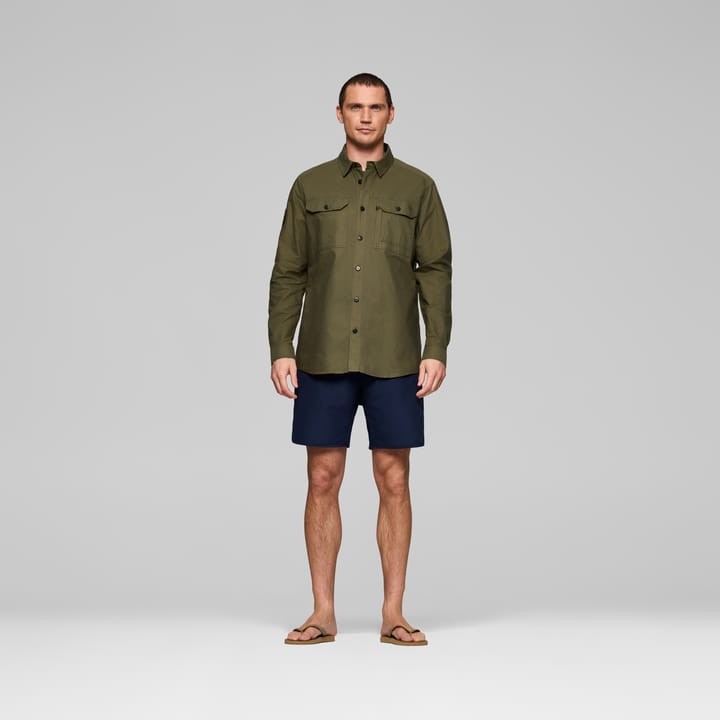 Norrøna Men's Femund Cotton Shirt Olive Night Norrøna