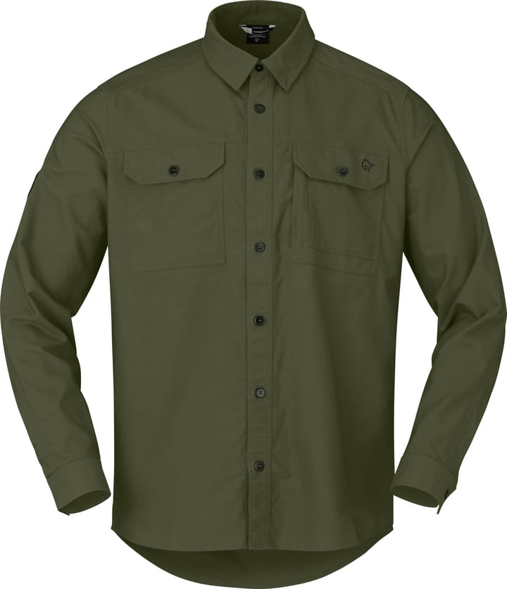 Norrøna Men's Femund Cotton Shirt Olive Night Norrøna
