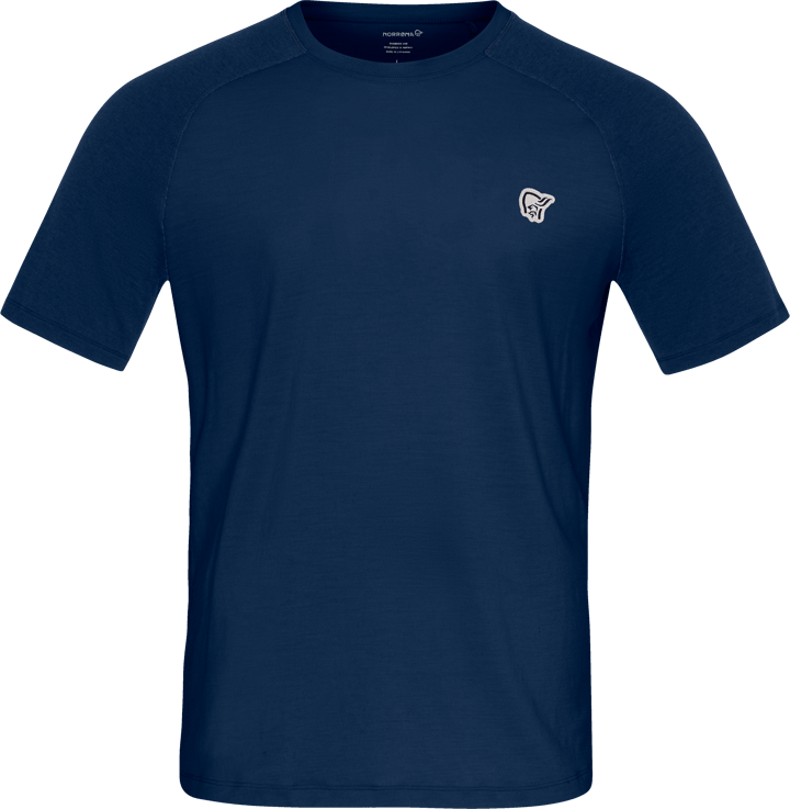 Norrøna Men's Femund pureUll T-Shirt Indigo Night Norrøna