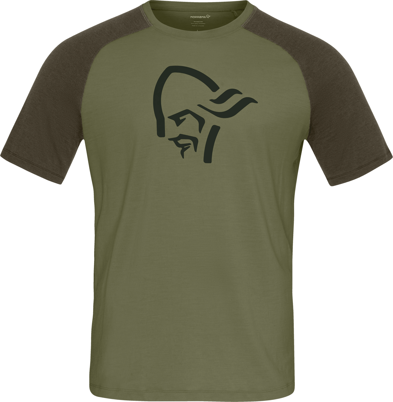 Norrøna Men's Femund pureUll T-Shirt Loden Green