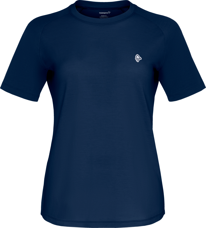 Norrøna Women's Femund pureUll T-Shirt Indigo Night Norrøna