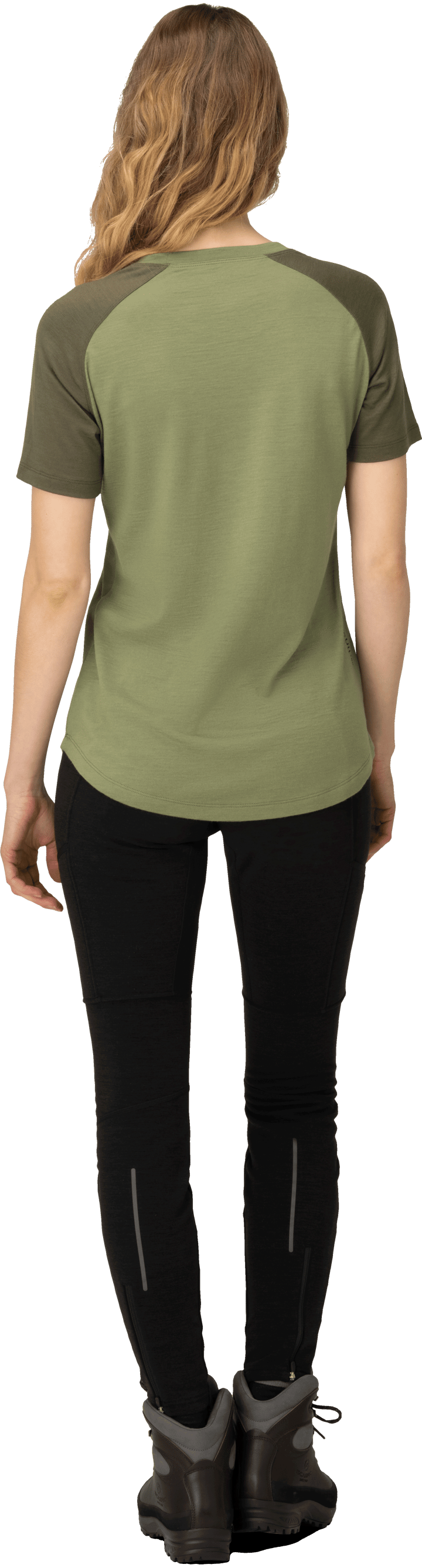 Norrøna Women's Femund pureUll T-Shirt Loden Green Norrøna