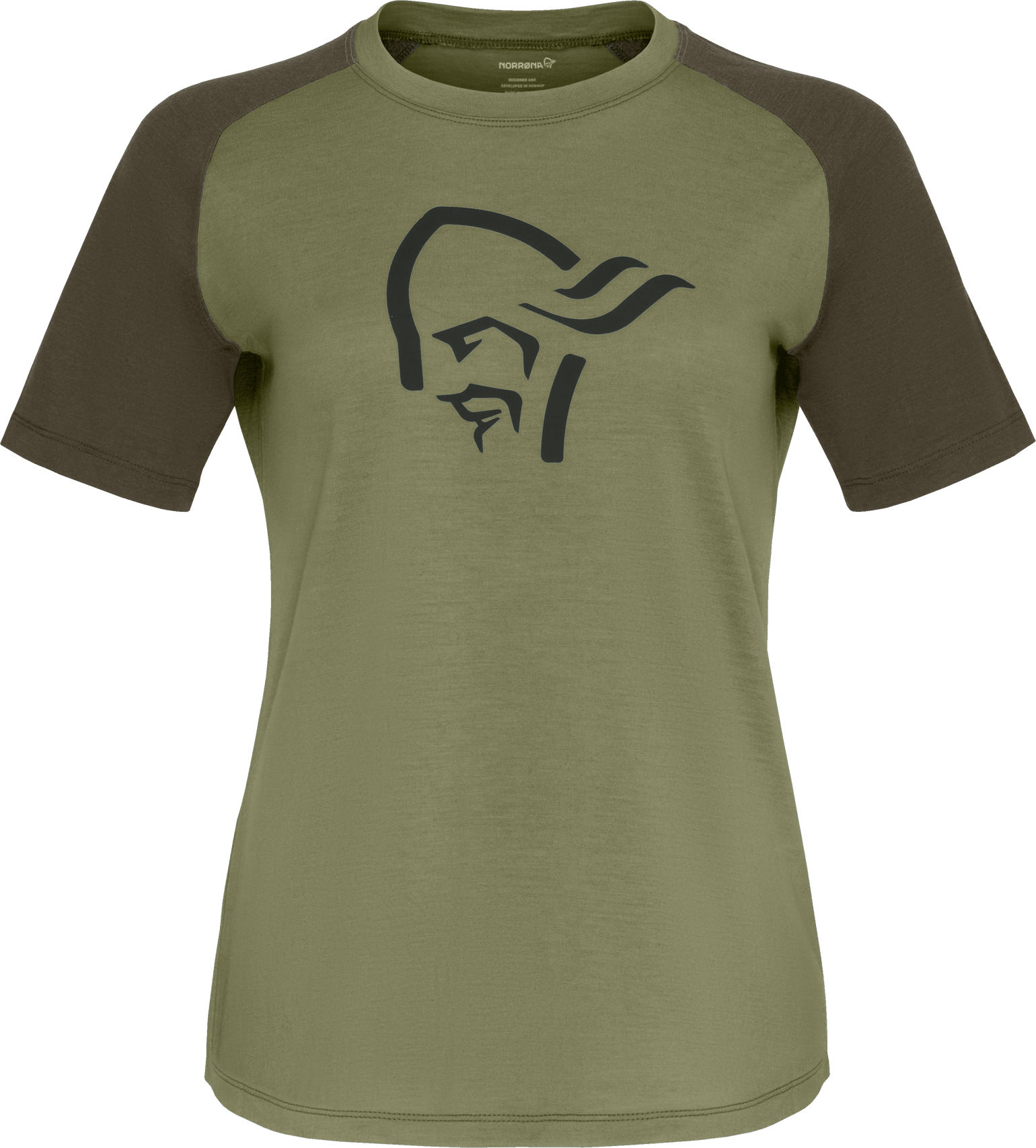 Norrøna Women's Femund pureUll T-Shirt Loden Green