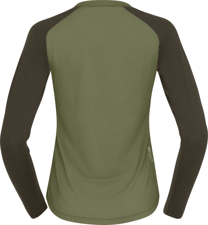 Norrøna Femund Pureull Long Sleeve W'S Loden Green Norrøna