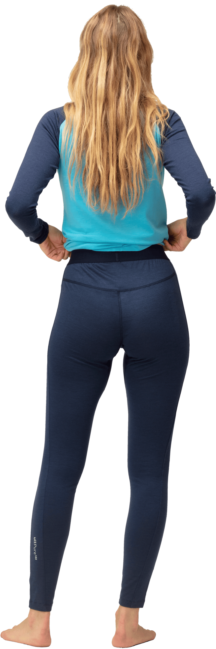 Norrøna Women's Femund pureUll Longs Indigo Night Norrøna