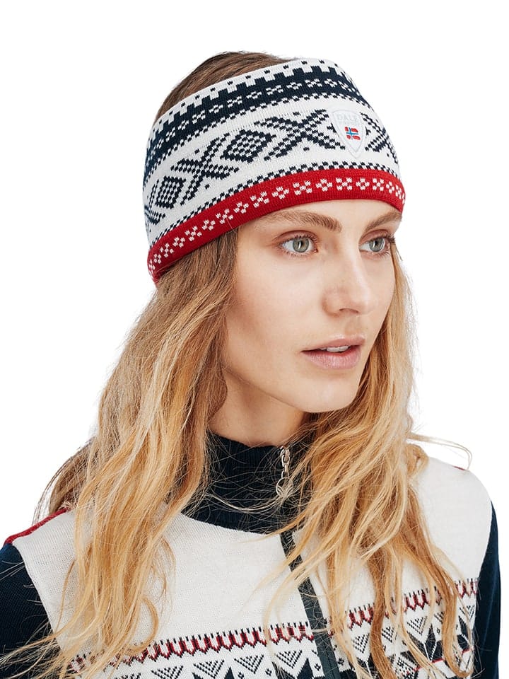 Dale of Norway Dystingen Headband Navy/Offwhite/Raspberry Dale of Norway Dystingen Headband Navy/Offwhite/Raspberry