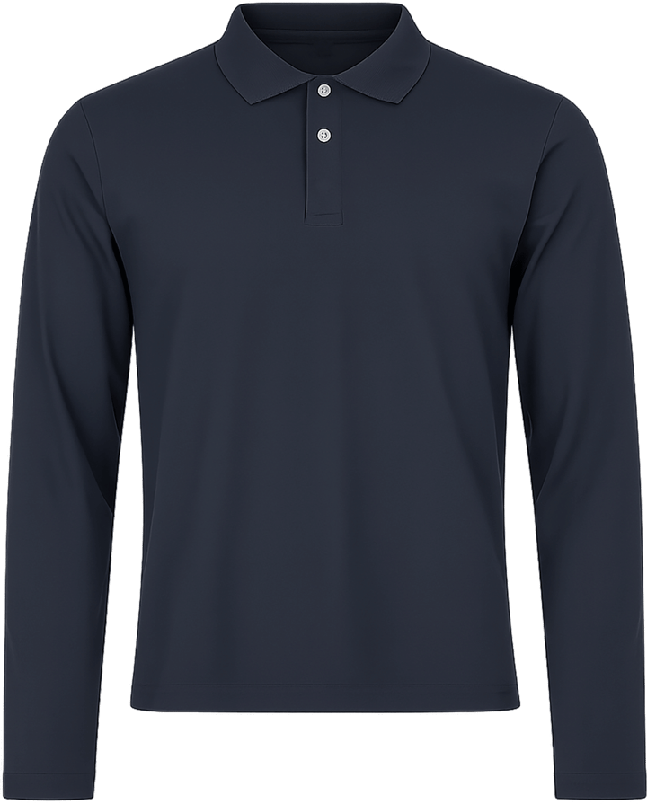 Dobsom Men's Skill Long Sleeve Performance  Navy Dobsom
