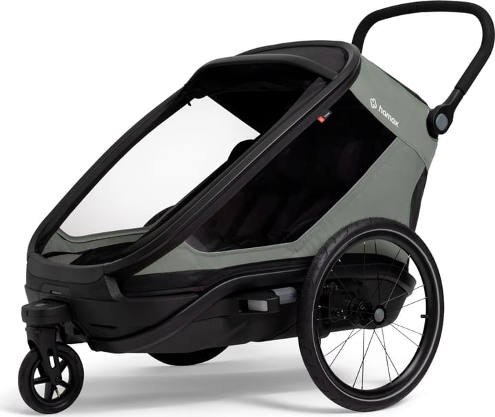 Hamax Outback Next Single Bicycle Trailer Green/black Hamax