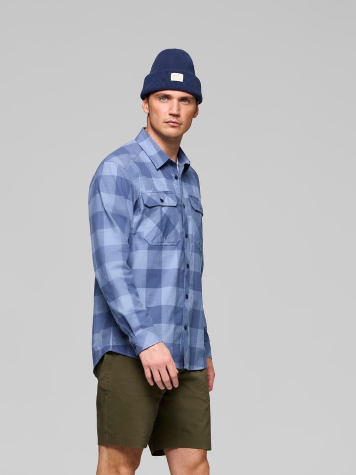 Norrøna Men's Femund Flannel Lightweight Shirt Frozen Fjord Norrøna