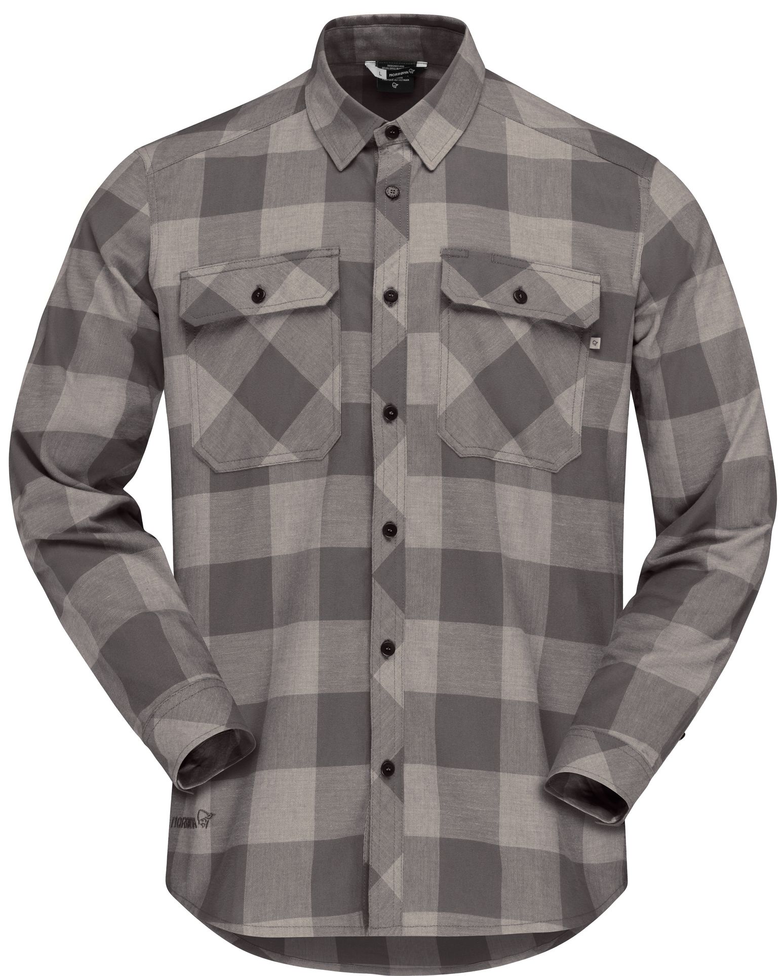 Norrøna Men's Femund Flannel Lightweight Shirt Winter Twig