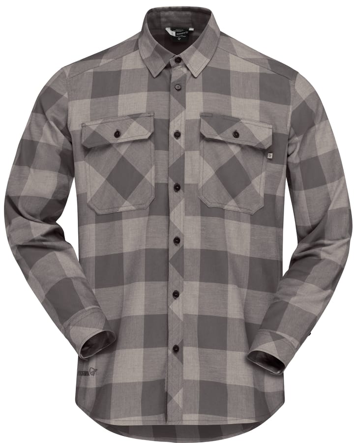 Norrøna Men's Femund Flannel Lightweight Shirt Winter Twig Norrøna
