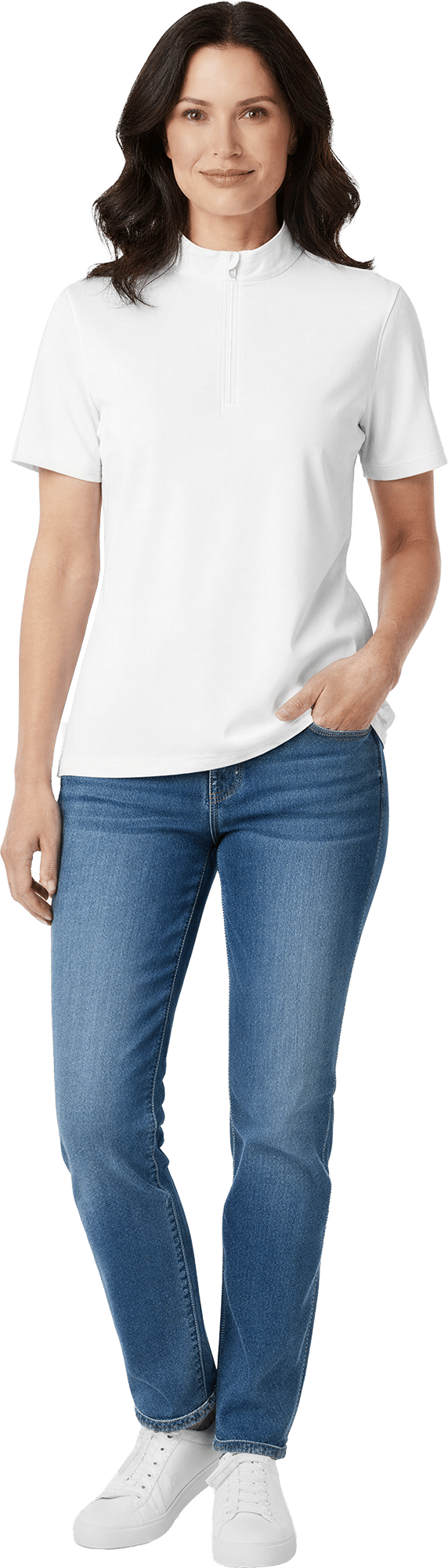 Dobsom Women's Aurora Tee White Dobsom