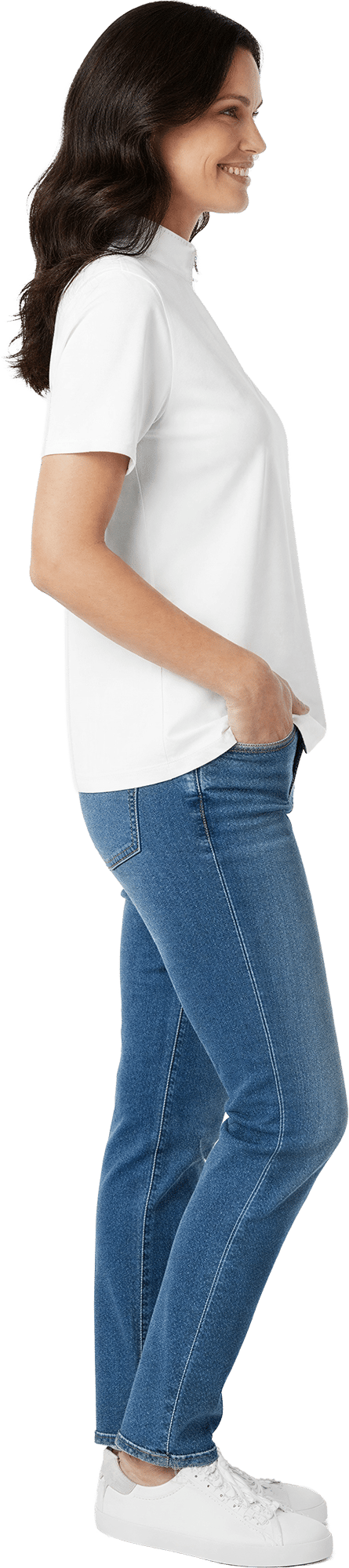 Dobsom Women's Aurora Tee White Dobsom