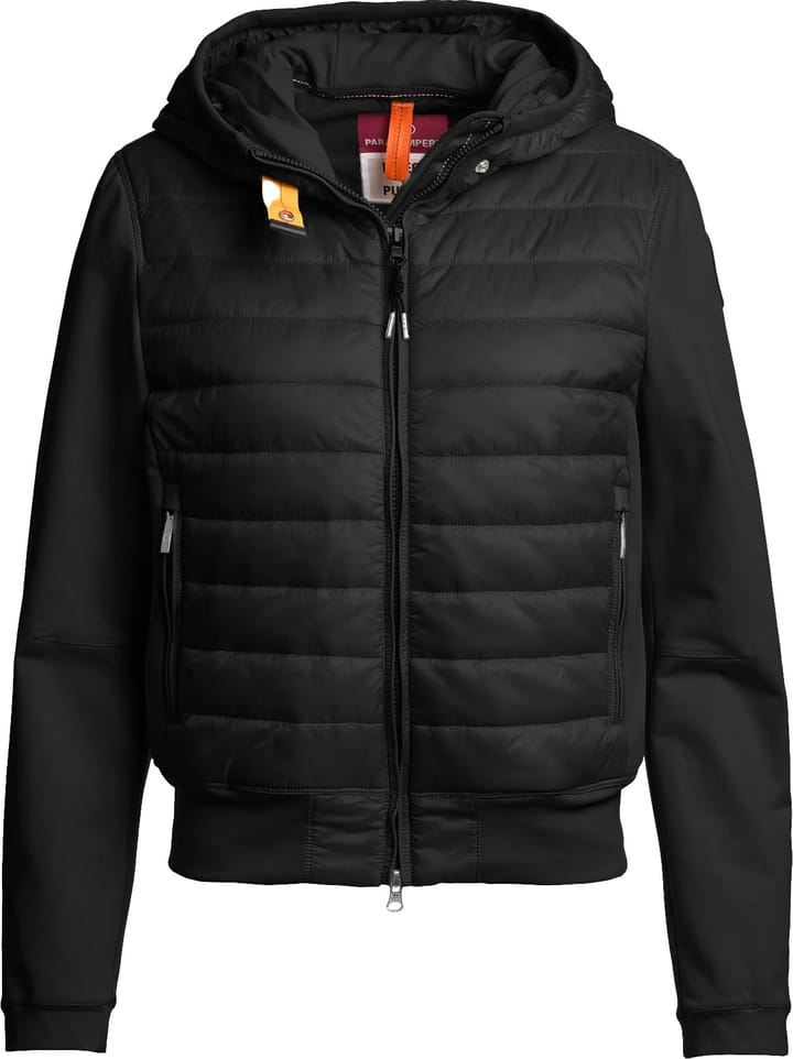 Parajumpers Women's Caelie Hybrid Sweatshirt SS26 Black Parajumpers