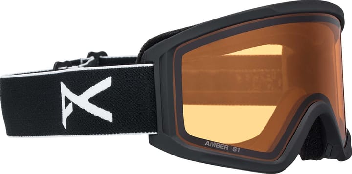 Anon Juniors' Tracker 2.0 Goggles + MFI Face Mask Frame: Black, Lens: Amber Anon