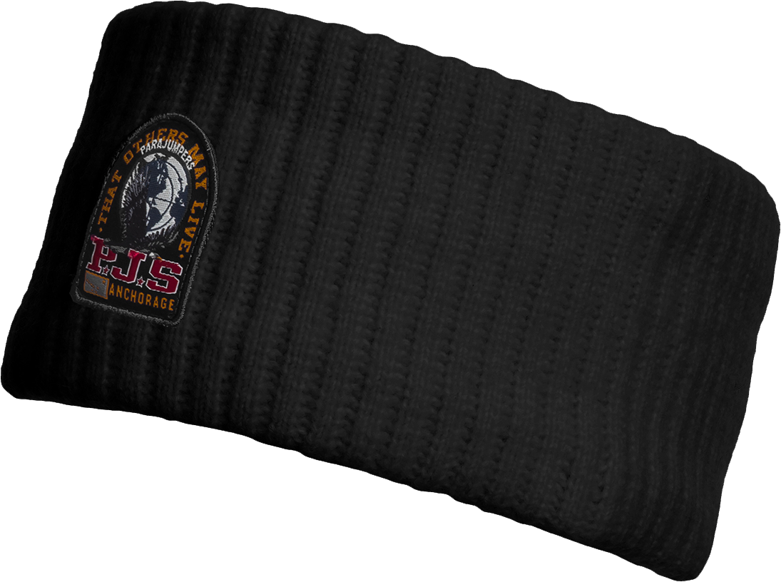Parajumpers Calane Knitted Headband Full Black