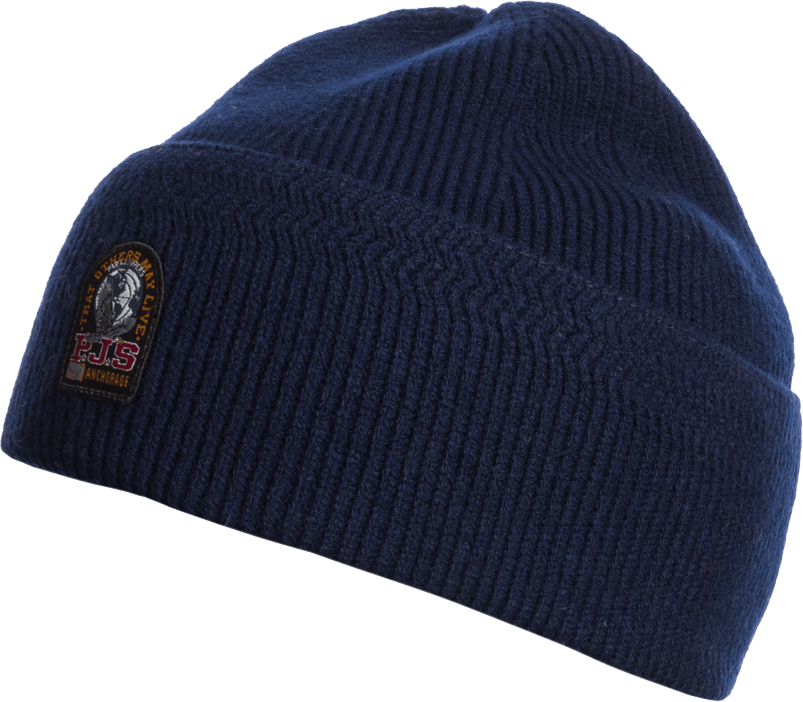 Parajumpers Garmo Knitted Beanie Blue Navy