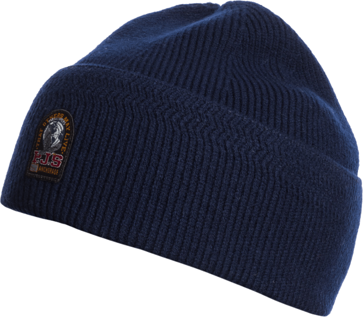 Parajumpers Garmo Knitted Beanie Blue Navy Parajumpers