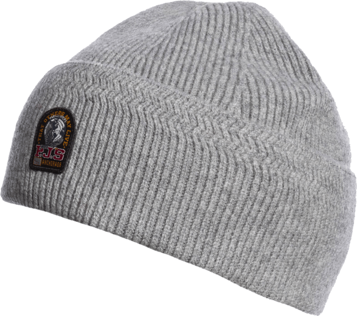 Parajumpers Garmo Knitted Beanie Ash Grey Melange Parajumpers