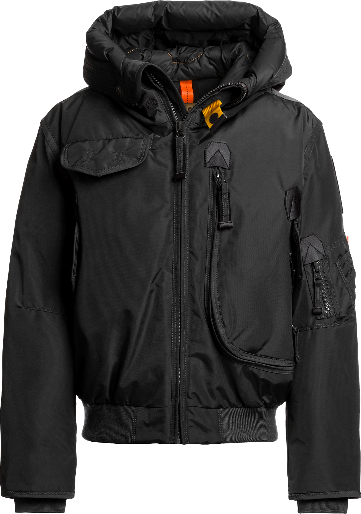 Parajumpers Boys' Gobi Hooded Bomber Black